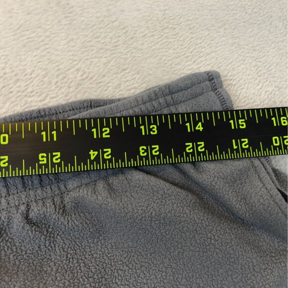 Under Armour Mens Sweatpants Medium Straight Ankle Zip Gray Fleece Activewear - Picture 6 of 15